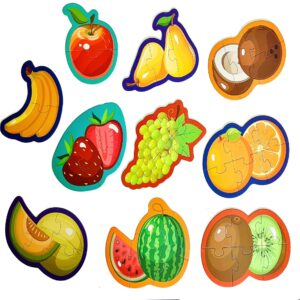 jigsaw puzzle fruits toddlers