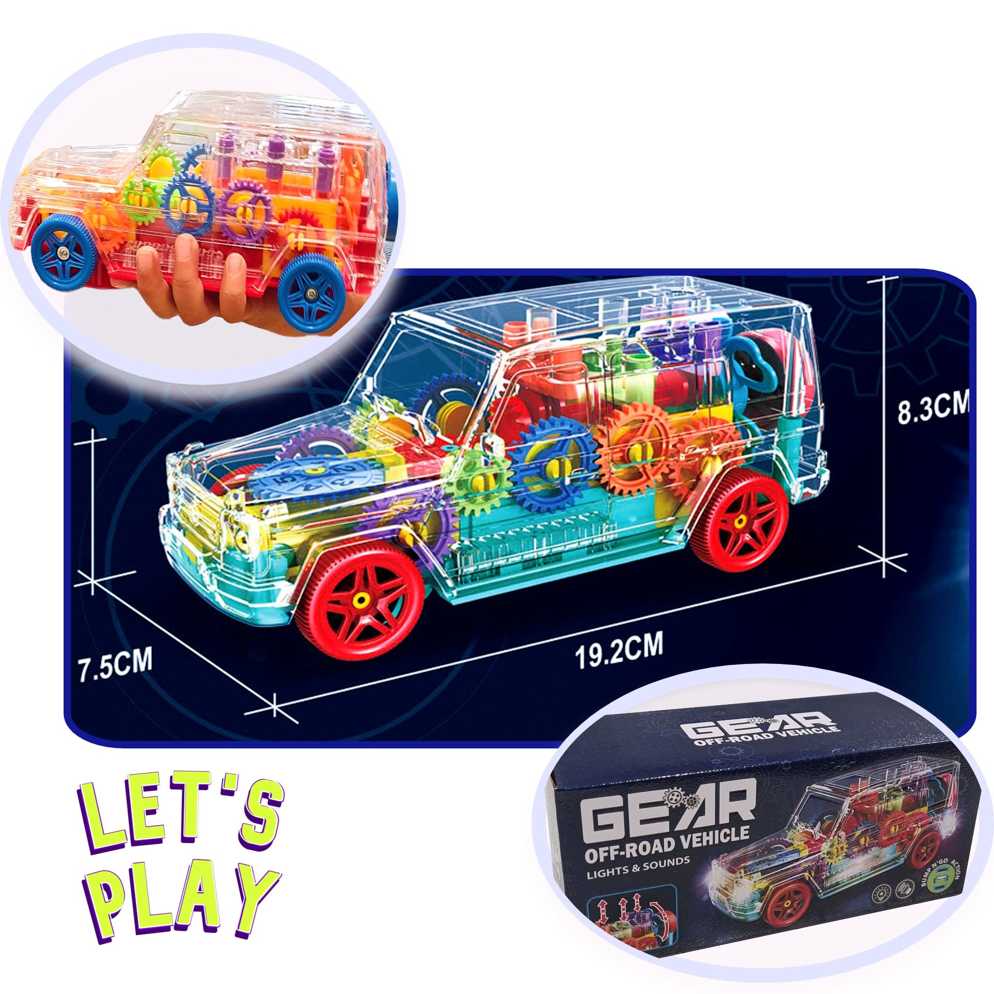 3D SuperAuto Style Electric Spielzeug Mit Wheel Lichts&Musik Kinder Geschenk 